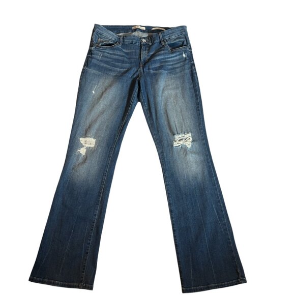 Guess Y2k Jeans Tailored Mini Boot Women's Size 32 - Picture 4 of 4